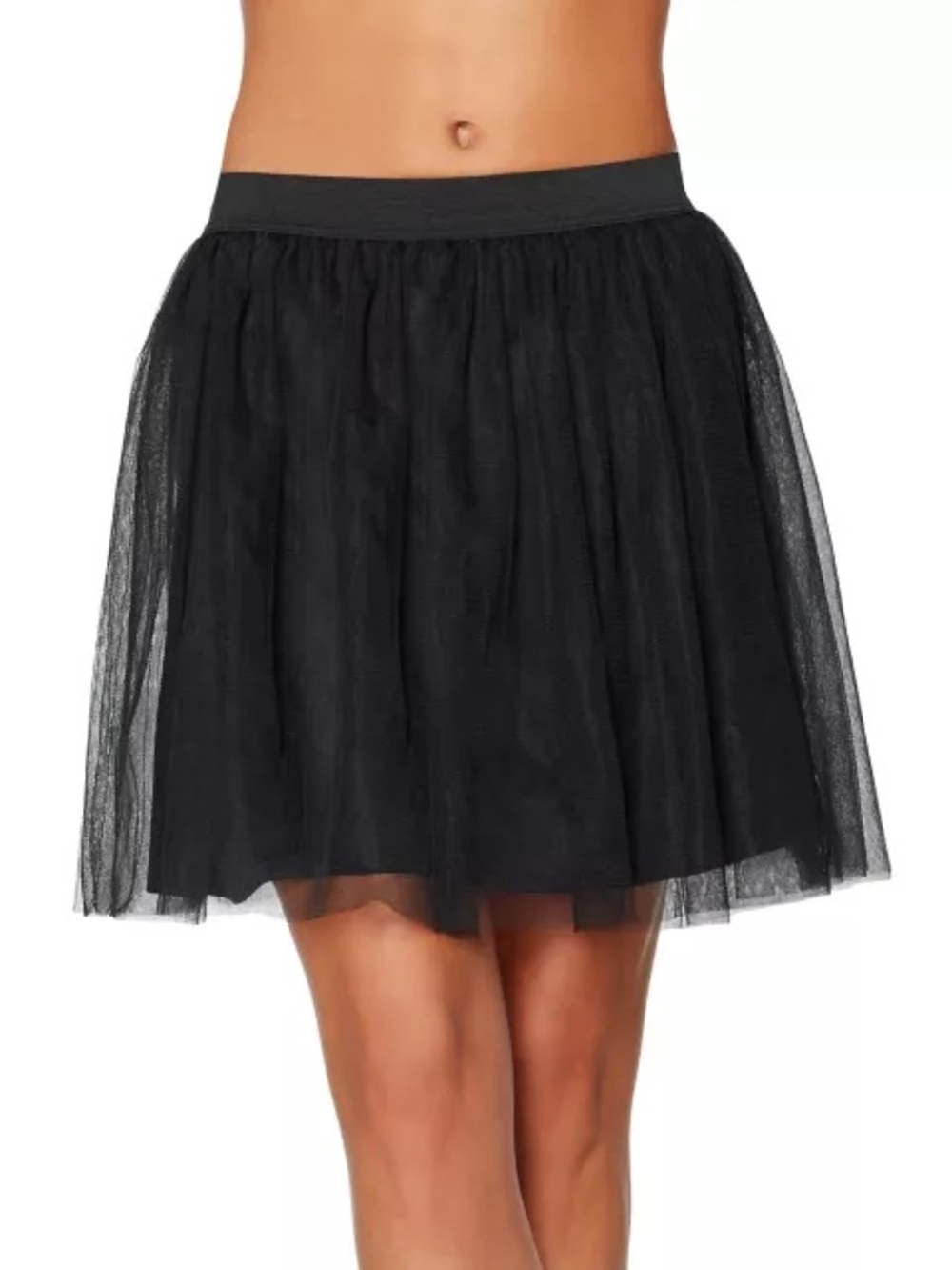 Spirit Halloween Black Tulle Skirt